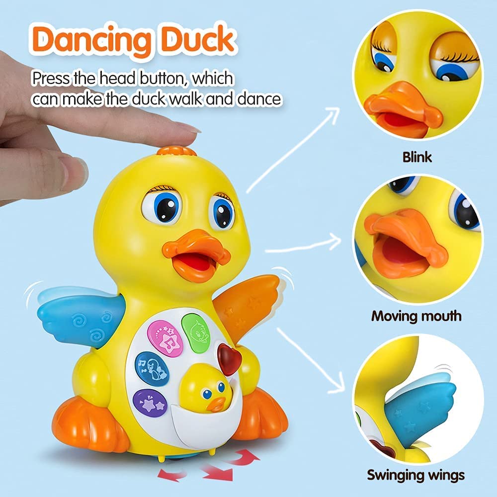 Dancing duck - igračka koja pjeva, pleše i svijetli