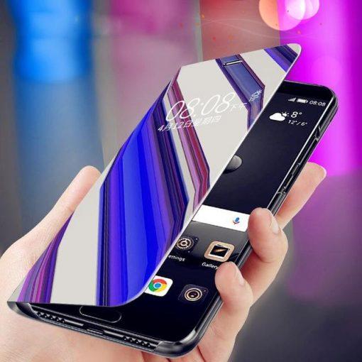 PONUDA Futrola "Flip Mirror" + Full Cover 5D staklena folija za Samsung S, Note