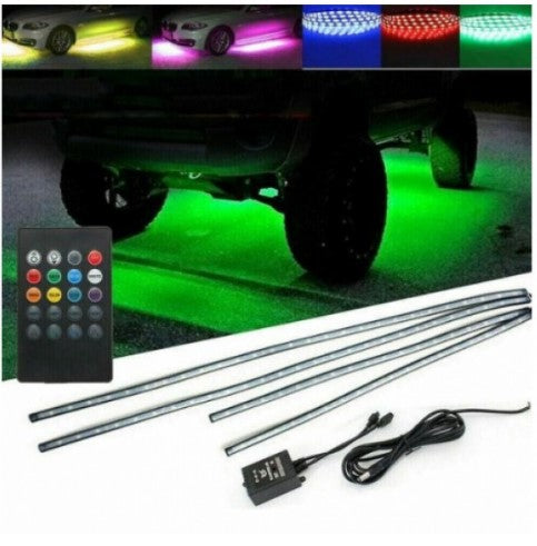 SMD LED traka komplet ispod auta, sa daljinskim upravljačem, podsvjetljenje, RGB, 12V