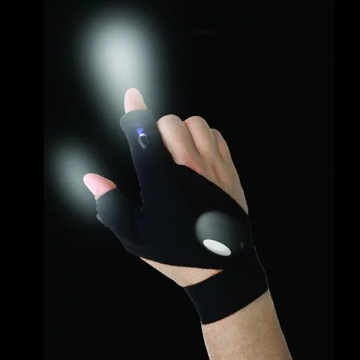 Rukavica sa 2 prsta i LED svjetlima za rad